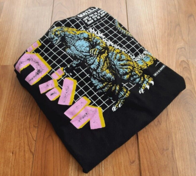 Godzilla King of the Monsters Men's Casual Short Sleeve T-Shirt Black Size L-image