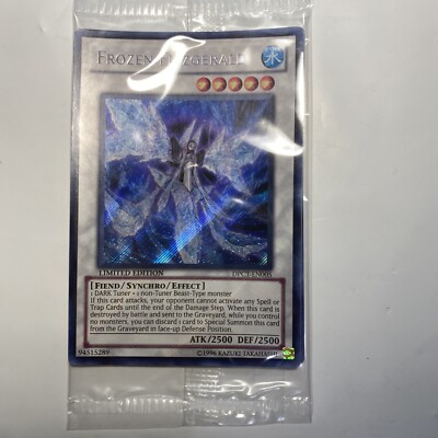 Yugioh 5D’s Duelist Pack Collection Frozen Fitzgerald DPCT-EN005 Promo Pack Read-image