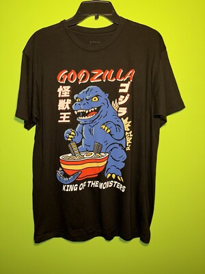 Godzilla King of the Monsters classic t shirt size Large vintage Kong movie 80s-image