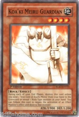 RGBT EN023 1ST ED 3X KOA KI MEIRU GUARDIAN COMMON-image