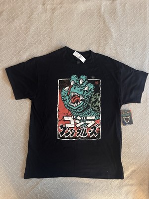 SANTA CRUZ X Godzilla Men's Short Sleeve T-Shirt Godzilla Hand LARGE Skate -image