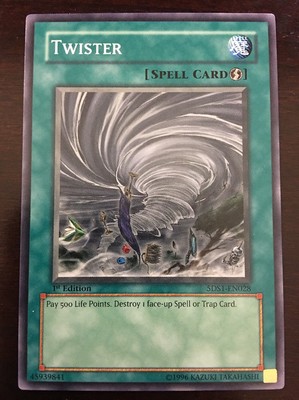 TWISTER 5DS1-EN028 Yugioh! 1st Edition INSTANT SPELL CARD Near Mint x1-image