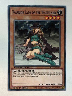 Yu-Gi-Oh! Speed Duel GX: Duel Academy Warrior Lady of the Wasteland SGX1-ENE05-image