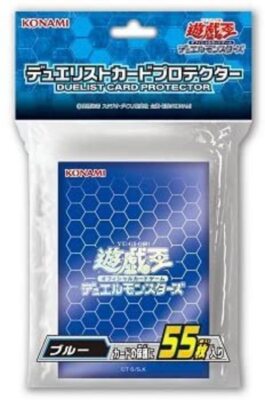 Yu-Gi-Oh OCG Duel Monsters Duelist Card Protector Blue Pack-image