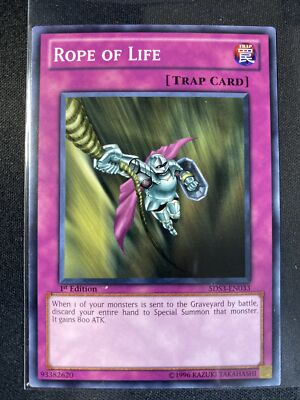Yu-Gi-Oh! TCG Rope of Life Starter Deck: Duelist Tollbox 5DS3-EN033 1st Edition-image