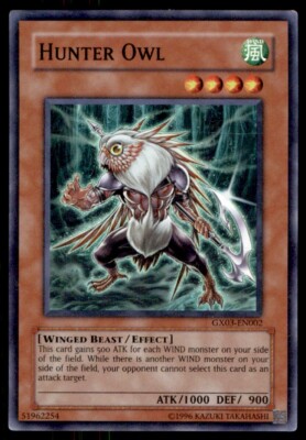 Yu-Gi-Oh! Hunter Owl #GX03-EN002 Near Mint-image