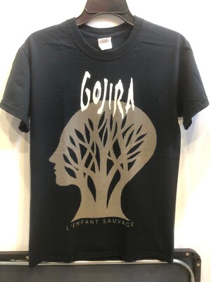Vintage T-Shirt Y2K 90s Band Tour Gojira L'Enfant Sauvage Size S-image