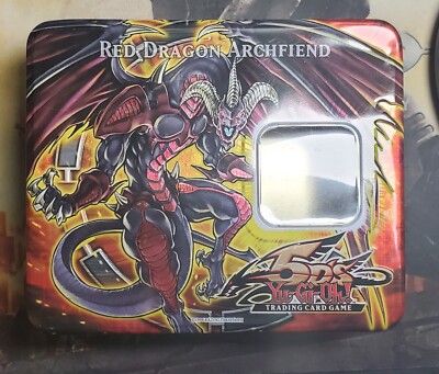 YU-GI-OH! 5DS Red Dragon Archfiend Collector's Tin 2008 / Rare!-image