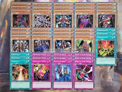 Yugioh Chess Archfiend Deck 42 Card Anime GX Titan Terrorking Pandemonium Budget-image