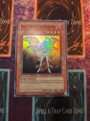 Yu-Gi-Oh! Nurse Reficule The Fallen One GX05-EN001 Limited Super Rare NM/LP-image