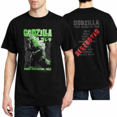 Godzilla World Destruction Tour T-Shirt 2-XLARGE-image