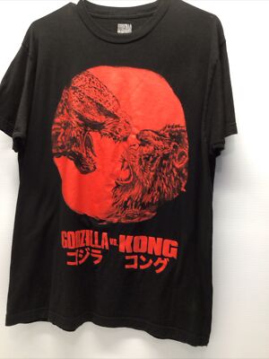 Godzilla VS Kong Graphic T Shirt Monster Movie-image