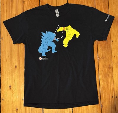 Godzilla X Kong The New Empire American Red Cross Give Blood T-Shirt Medium-image