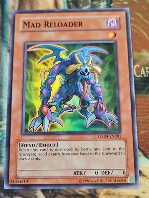 1x (LP) Mad Reloader - GX04-EN001 - Super Rare - Limited Edition  YuGiOh-image