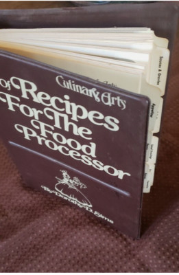 Vintage Culinary Arts 'Book of Recipes for the Food Processor' 1976-image