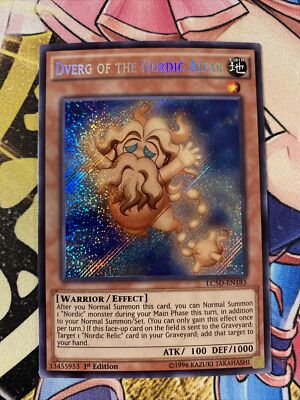 Dverg of the Nordic Alfar - LC5D-EN183 - Secret Rare - 1st Edition NM-image