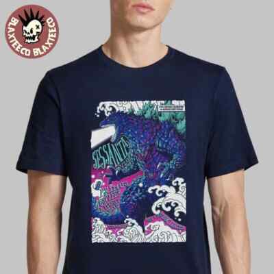 Sessanta V2.0 Tulsa OK 2025 Godzilla Artwork Event Tee Unisex T-Shirt BEST FAN-image