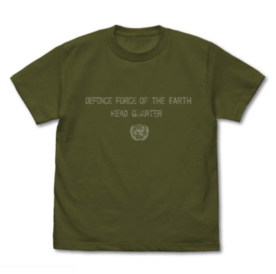 Earth Defense Force T-shirt/MOSS TOHO Godzilla Store Japanese Character Monster-image