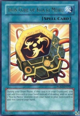 RGBT EN055 1ST ED 3X IRON CORE KOA KI MEIRU RARE CARDS-image