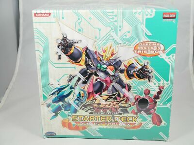 Yugioh 5D'S Starter Deck Duelist ToolBox Box Factory Sealed Case-image