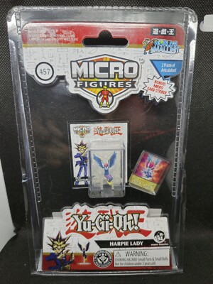 World's Smallest - Harpie Lady Micro Figure w/ Micro Card Sticker Factory Sealed-image