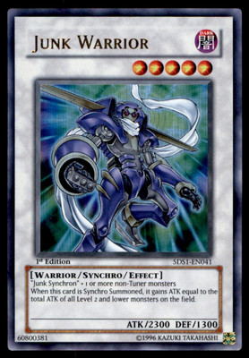 Yu-Gi-Oh! Junk Warrior #5DS1-EN041 1st Edition Near Mint-image