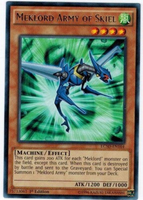 3 x Meklord Army of Skiel - LC5D-EN164 - Rare - 1st Edition Near Mint, English-image