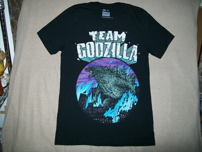 2021 TEAM GODZILLA T SHIRT SIZE medium CAVITY COLORS GODZILLA VS KONG-image