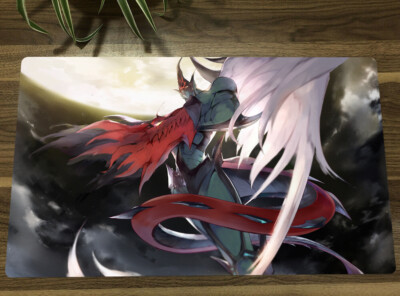 Ygomat GX Playmat Elemental Hero Flame Wingman TCG CCG Mat Ygomat Play Mat-image