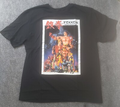 TEKKEN Fighting Video Game Retro Vintage Style T Shirt Size S-image