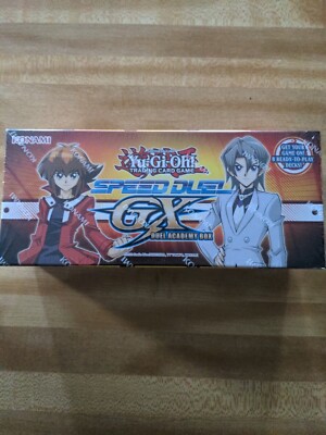 Yugioh TCG Speed Duel GX Duel Academy Box Konami 8 Decks New & Factory Sealed!-image