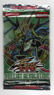 (500664) YUGIOH DUELIST REVOLUTION 5D'S UNLIMITED EDITION Sealed BOOSTER PACK-image