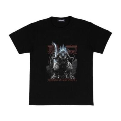 Godzilla-1.0 feat. Superlog T-shirt Black TOHO Godzilla Store Japan Limited New-image