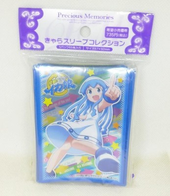Invasion Squid Girl Character Sleeve Deck Protector 65pcs 67x92mm Unused-image