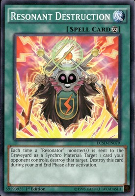 Yu-Gi-Oh! Resonant Destruction LC5D-EN079 Common 1st Edition NM-image