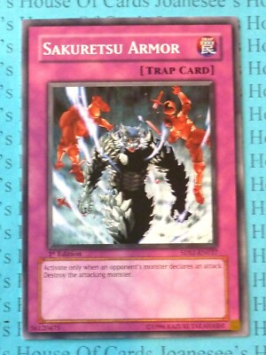 Sakuretsu Armor 5DS1-EN037 Yu-Gi-Oh Card 1st Edition New-image