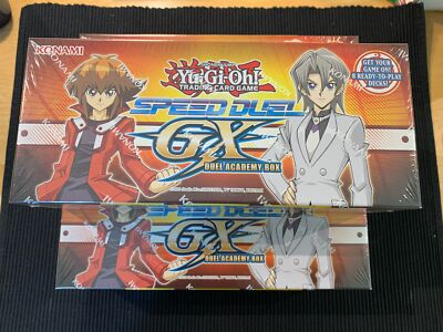3 COUNT LOT KONAMI YUGIOH SPEED DUEL GX DUEL ACADEMY 8 DECKS FACTORY SEALED BOX-image