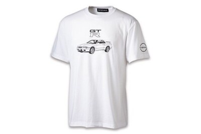 NISSAN Skyline GT-R R32 T-Shirt White S Size KWA00-13T11 ##663192072-image