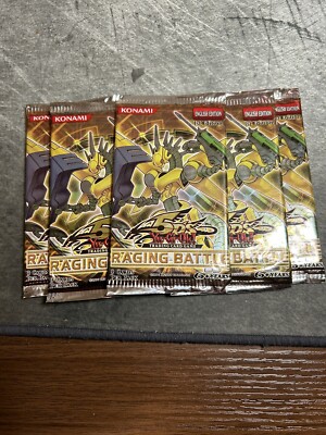 Raging Battle 1st Edition Booster Pack! Rare! Yugioh 5Ds-image