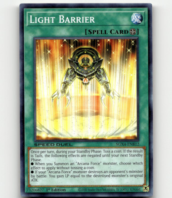 Yugioh Light Barrier - Speed Duel GX: Midterm Destruction-image