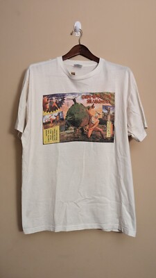 Vtg  80s 90s ULTRAMAN Leo Japanese  TV Promo Shirt Sz Xl  kendros Godzilla  Rare-image