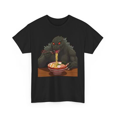 Godzilla Movie Poster T-Shirt | Retro Sci-Fi Tee | Classic Kaiju Graphic Shirt-image