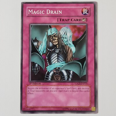 Magic Drain - 5DS2-EN035 - LP - Common - 1st ed - Yugioh-image