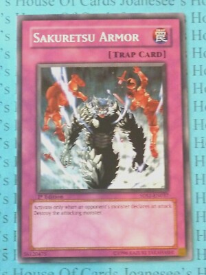Sakuretsu Armor 5DS1-EN037 Yu-Gi-Oh Card 1st Edition NMint-image