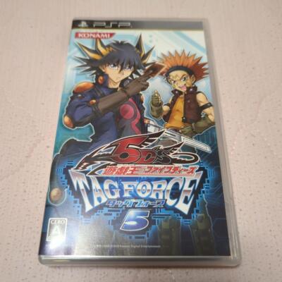Yu-Gi-Oh 5D’s TAG FORCE5 PSP Sony PlayStation Portable KONAMI with Case Japan 5-image
