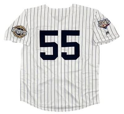 Hideki Matsui 2009 New York Yankees World Series White Home Jersey Men’s Large-image