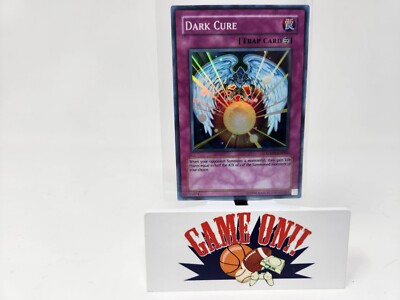 YuGiOh Dark Cure GX05-EN002 Super Rare Unlimited LP-image