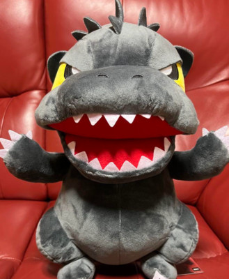 GODZILLA deformed super big plush doll H40cm 2023 SK japan-image