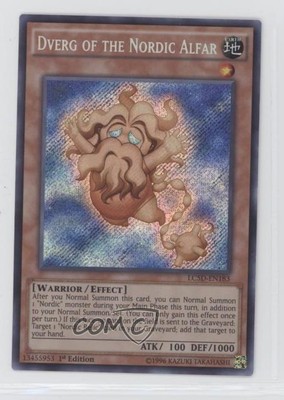 2014 Yu-Gi-Oh! Legendary Collection 5Ds Mega-Pack Dverg of the Nordic Alfar 4z8-image