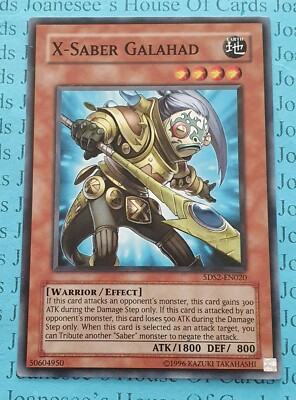X-Saber Galahad 5DS2-EN020 Yu-Gi-Oh Card (U) New-image